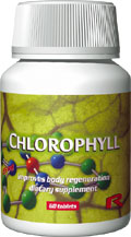 Chlorophyll na afty