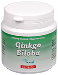 Ginkgo biloba pro mozek a pam