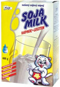 Soja milk - vpnk a lecitin pro vegetariny