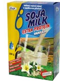 Soja milk extraprotein pro vegetariny